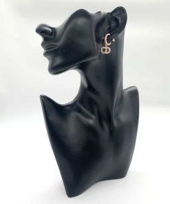 Alternative view of 30 MONTAIGNE EARRINGS WITH CRYSTAL