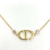 DIOR Petit CD and  Crystal Necklace