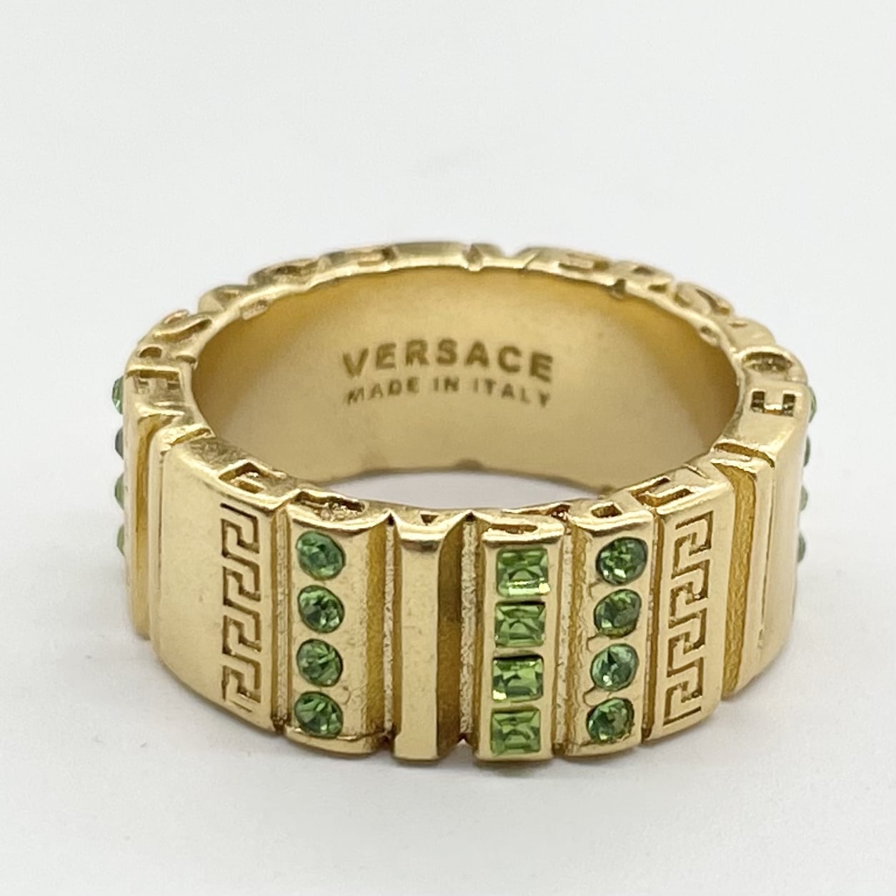 Versace '90s Vintage Versace ring for Men - Silver in UAE | Level Shoes