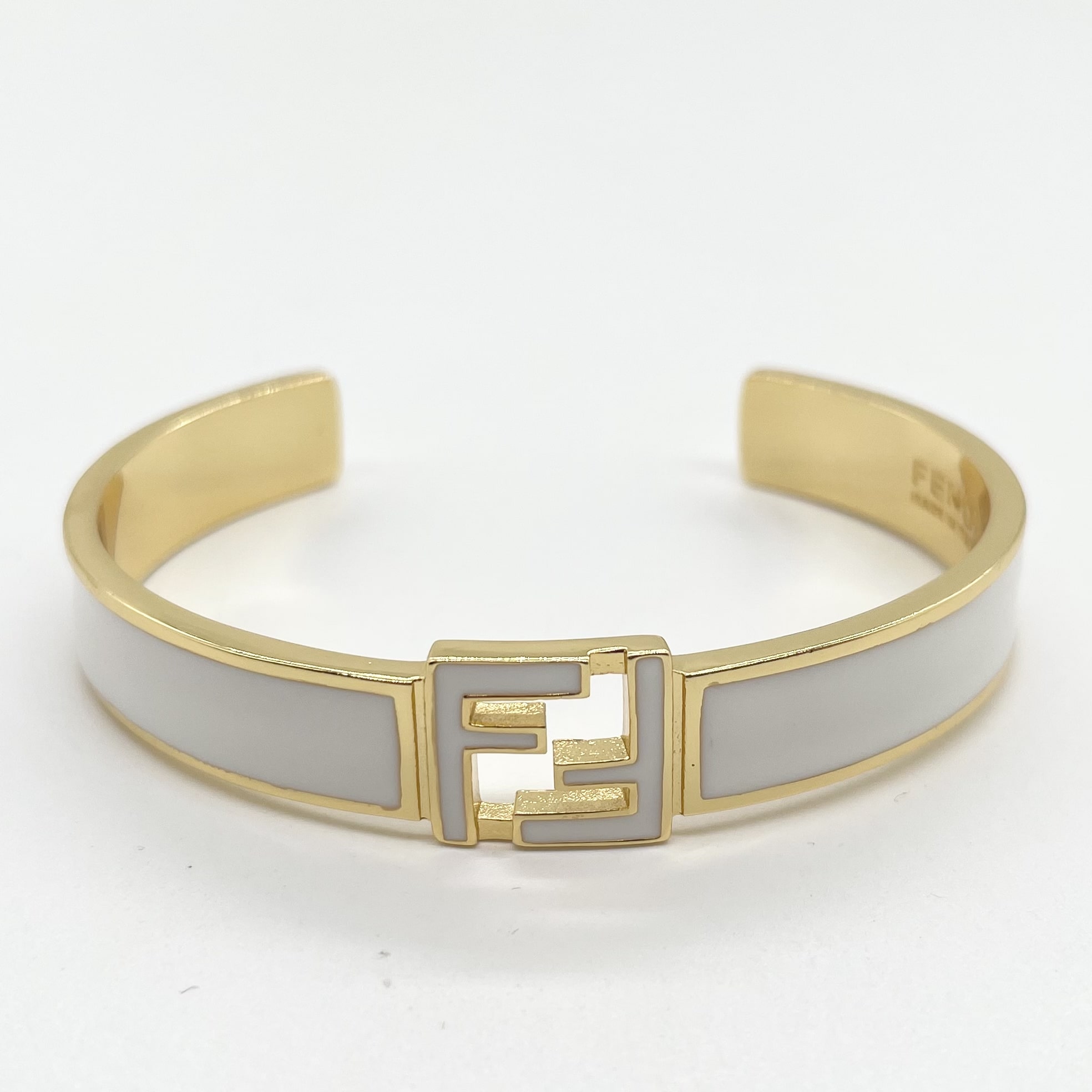 FF Bracelet - Gold-colored bracelet | Fendi | Colorful bracelets, Gold  bracelet, Bracelets