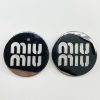 MIUMIU Logo Earrings