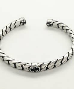 Gucci Interlocking G Open Bracelet