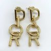 DIOR LOGO Letter Dangle Earrings
