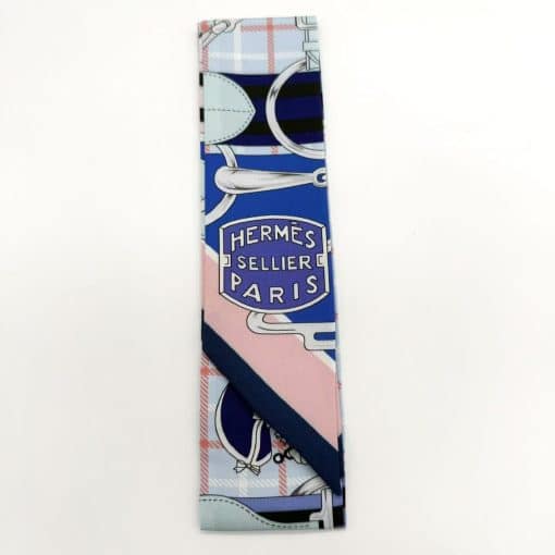 HERMES Twilly Petrole Ciel Rose Poudre - Image 2