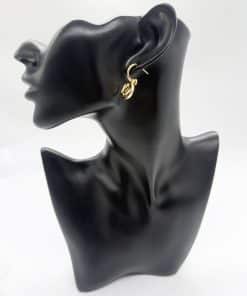 Alternative view of Louis Vuitton Monogram & LV logo Earrings