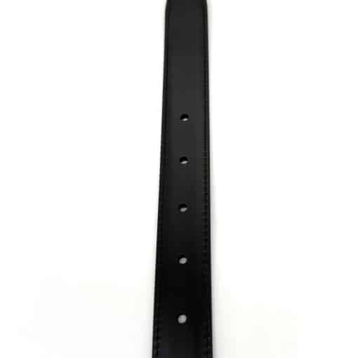CELINE Triomphe Black Leather Belt - Image 2