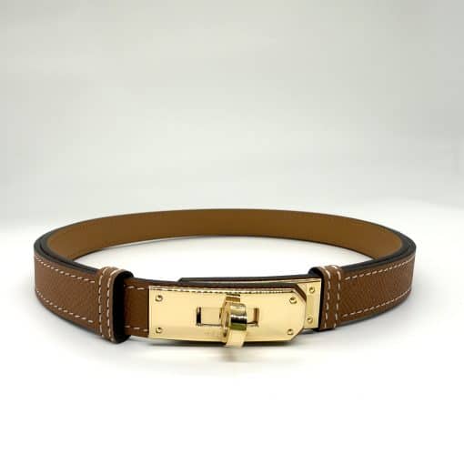 HERMES Kelly Leather Belt
