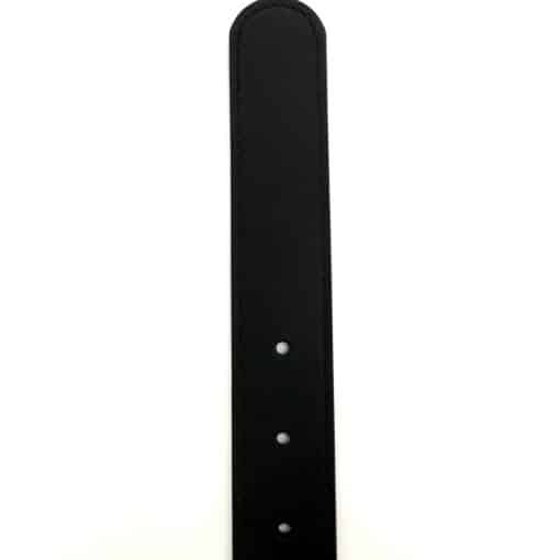 VALENTINO Vlogo Black Leather Belt - Image 2