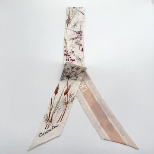 DIOR Herbarium Mitzah Scarf Twilly