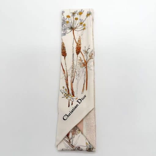 DIOR Herbarium Mitzah Scarf Twilly - Image 2