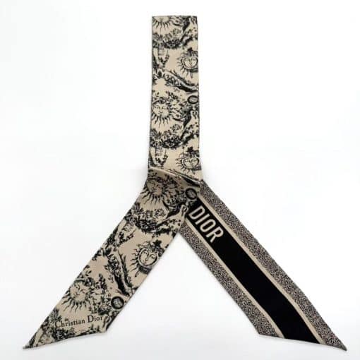 DIOR Mitzah Toile de Jouy Scarf Twilly