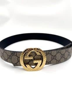 GUCCI GG Belt with Interlocking Buckle