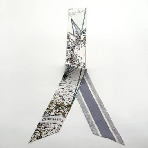 DIOR Reve d'Infini Silk Mitzah Scarf