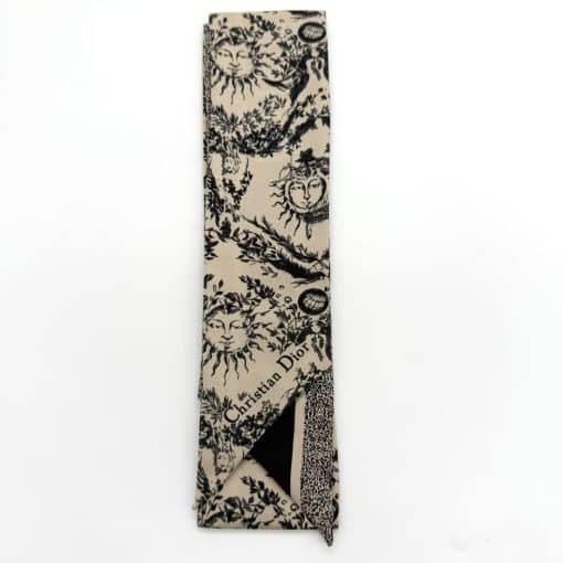 DIOR Mitzah Toile de Jouy Scarf Twilly - Image 2
