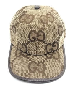 GUCCI Giant GG Canvas Baseball Cap