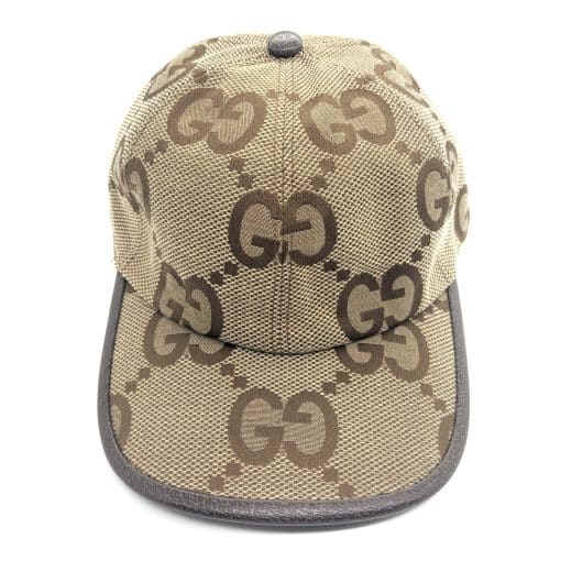 GUCCI Giant GG Canvas Baseball Cap
