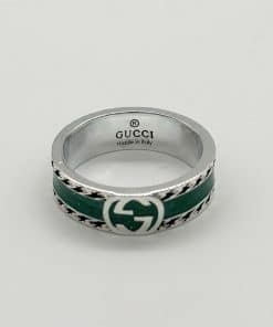 GUCCI GG Marmont Sterling Silver Ring