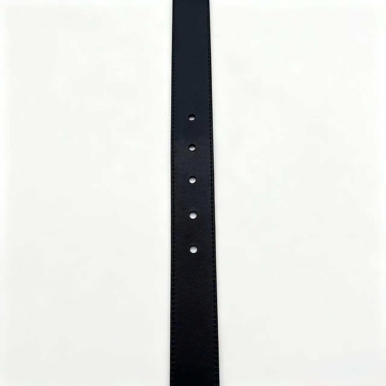 Alternative view of LV Monogram Silver Buckle Belt
