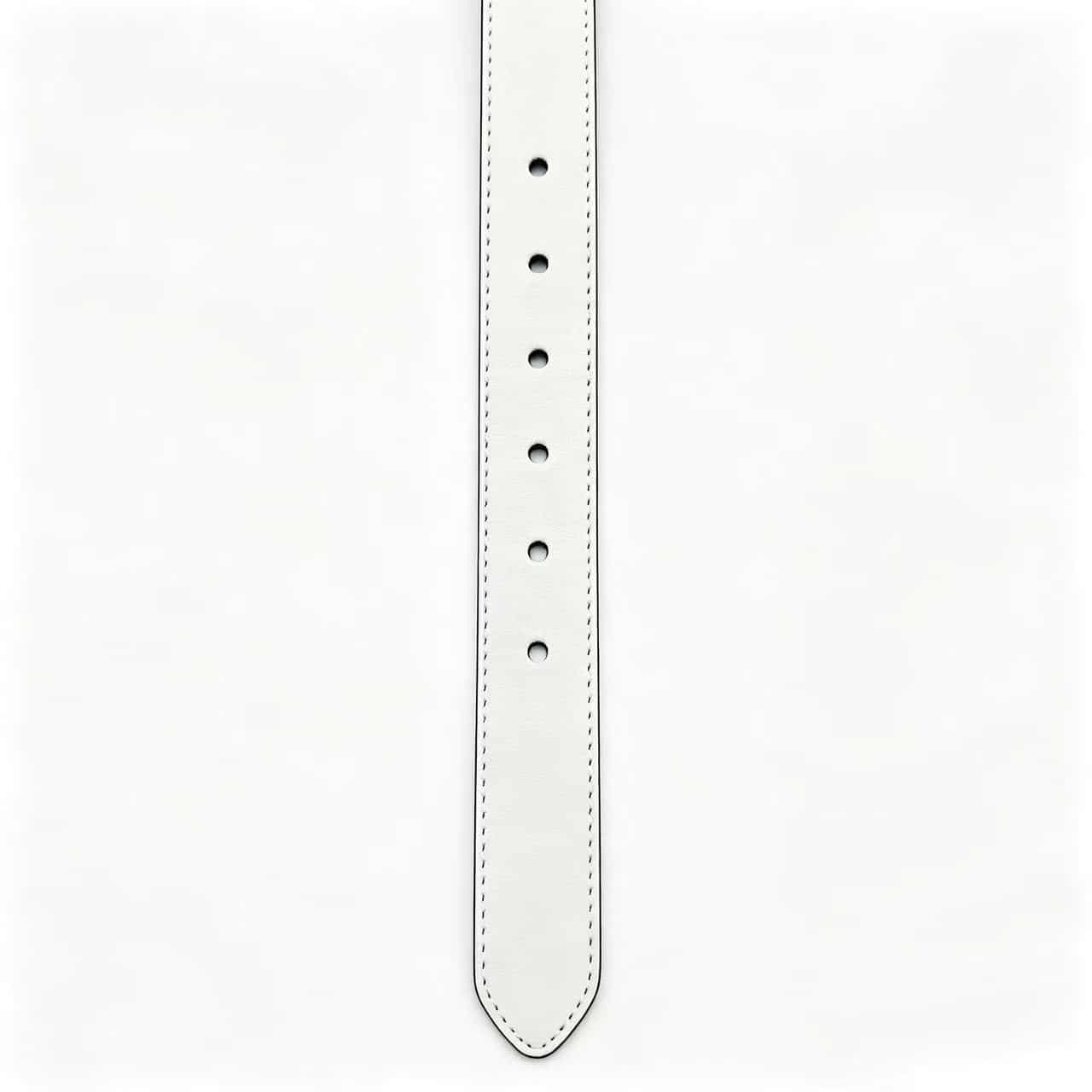 Alternative view of Gucci GG Supreme Slim Belt Gold Interlocking GG Buckle